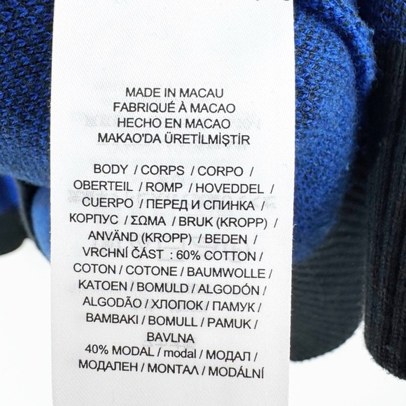 ✅ Lauren Ralph Lauren Women's Buffalo Check Cotton-Blend Sweater SIZE MEDIUM - Picture 4 of 6